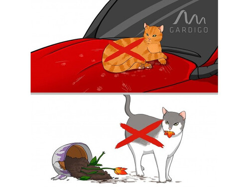 Електронен уред за прогонване на кучета и котки