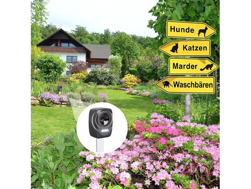 Ултразвуков уред против кучета котки и диви животни