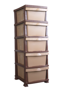 Шкаф с пет чекмеджета Horecano 35х45х105 см