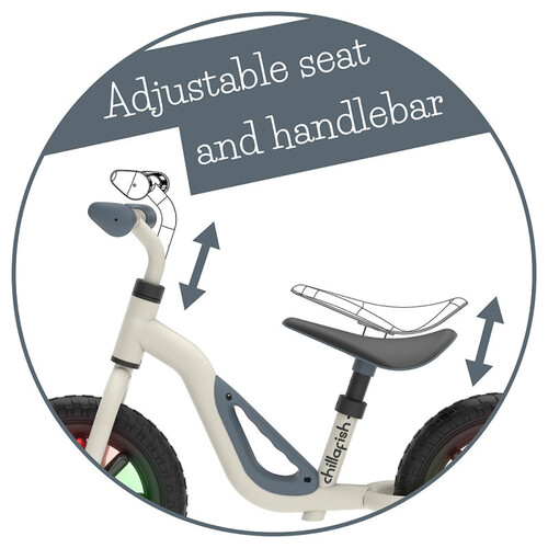 Колело за балансиране Chillafish Charlie GLOW