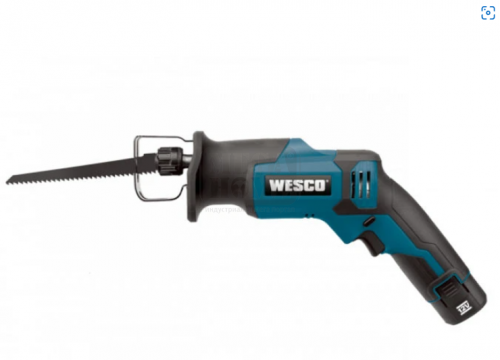 Акумулаторен саблен трион Wesco WS2947, 18 V, 1.5 Ah, с батерия