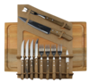 Барбекю сет с дъска 12 части SIM-CHURRASCO-megahome.bg