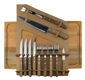 Барбекю сет с дъска 12 части SIM-CHURRASCO Барбекю сет с дъска 12 части SIM-CHURRASCO
