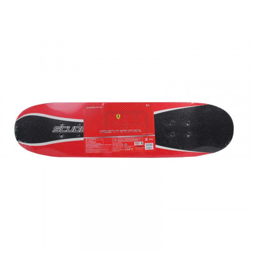 Скейтборд за деца и тийнейджъри Ferrari, червен