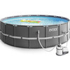 Басейн с метална рамка и пясъчна помпа Intex 26330-megahome.bg