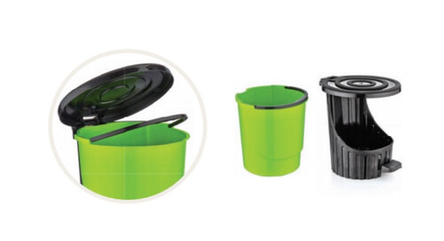 Кръгъл кош за боклук Horecano Dunya 8 л