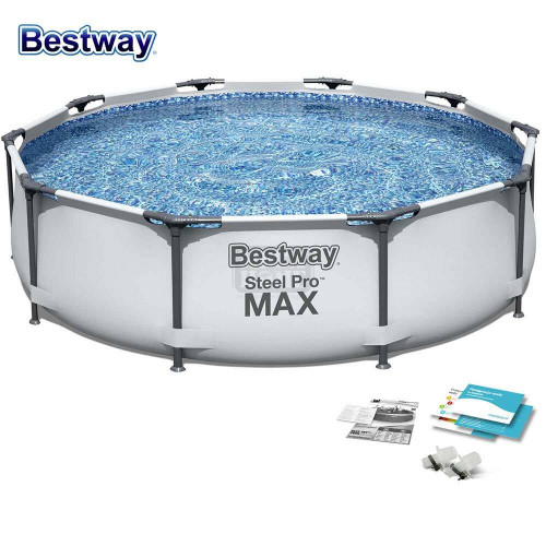 Сглобяем басейн Bestway Steel Pro Max 305х76 см
