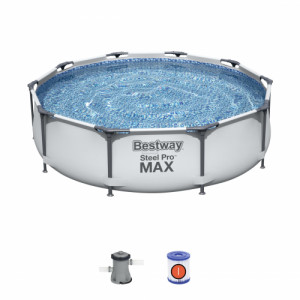 Сглобяем басейн Bestway Steel Pro 305x76 см Сглобяем басейн Bestway Steel Pro 305x76 см