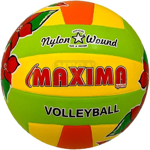 Топка волейболна MAXIMA, Размер 5, Гумена цветна