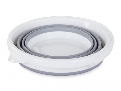 Сгъваема силиконова кофа с капак 5 литра