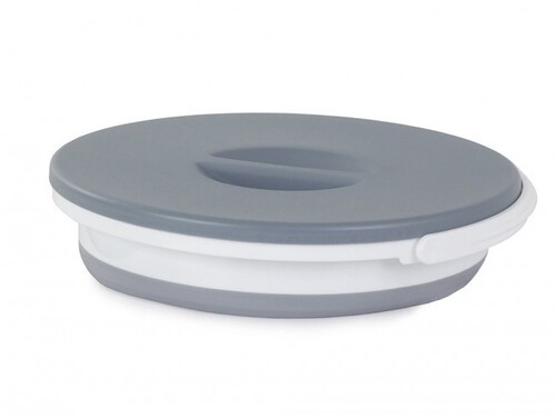 Сгъваема силиконова кофа с капак 5 литра