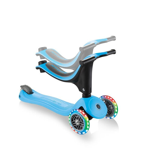 Тротинетка със стабилизатор Globber GO UP Sporty Plus Lights