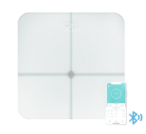 Електронна везна с Bluetooth връзка Rohnson RF-01