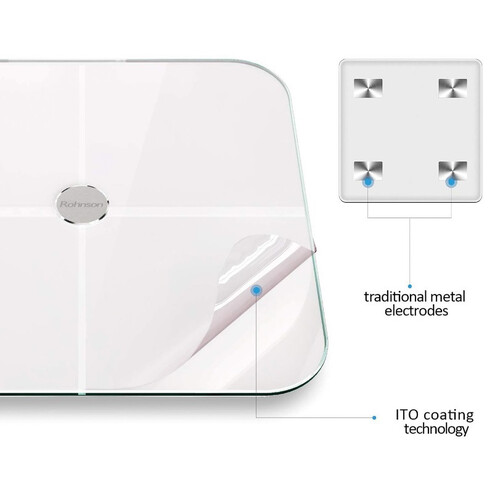 Електронна везна с Bluetooth връзка Rohnson RF-01