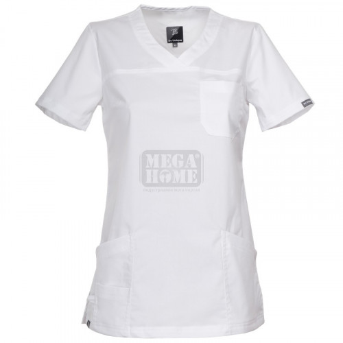 Дамска медицинска туника Be unique Victoria White XS-3XL