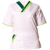 Медицинска туника Be unique Marcel White/Green XS-3XL-megahome.bg
