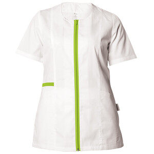 Дамска медицинска туника Be unique Zaira White/Green XS-3XL Дамска медицинска туника Be unique Zaira White/Green XS-3XL