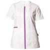 Дамска медицинска туника Be unique Zaira White/Purple XS-3XL-megahome.bg