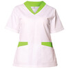 Дамска медицинска туника Be unique Fabiana White/Green XS-3XL-megahome.bg