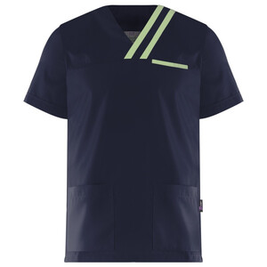 Мъжка медицинска туника Be unique Oliver Navy/Green XS-3XL Мъжка медицинска туника Be unique Oliver Navy/Green XS-3XL