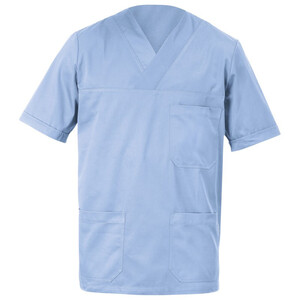 Мъжка медицинска туника Be unique Simone Light Blue S-3XL Мъжка медицинска туника Be unique Simone Light Blue S-3XL