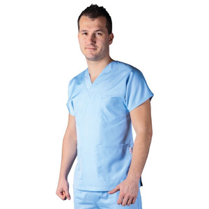 Мъжка медицинска туника Be unique Plam XS-3XL Мъжка медицинска туника Be unique Plam XS-3XL