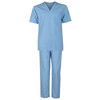 Медицинска туника с панталон Be unique M3 Light Blue 40-66-megahome.bg