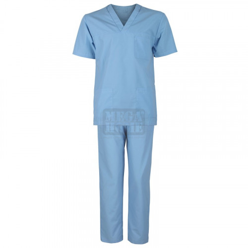 Медицинска туника с панталон Be unique M3 Light Blue 40-66