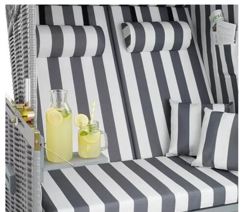 Двоен плетен шезлонг Home decor 77x116x151 см