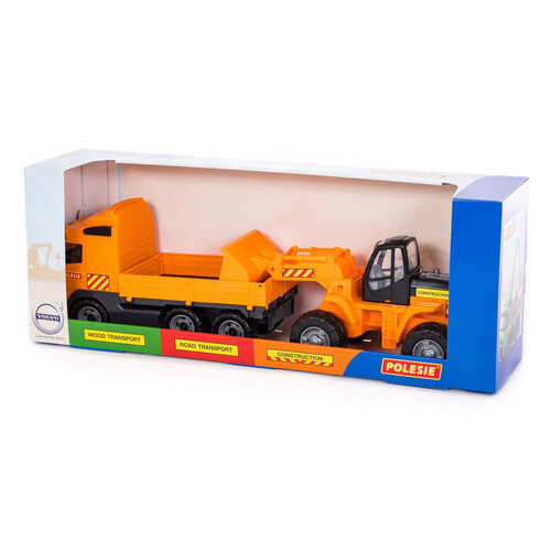 Комплект камион и трактор Polesie Toys Volvo 36865