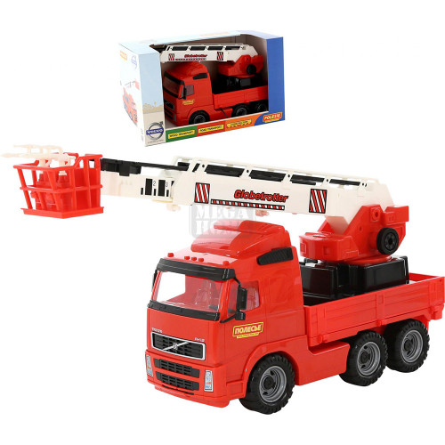 Пожарен автомобил с кран Polesie Toys Volvo 58379