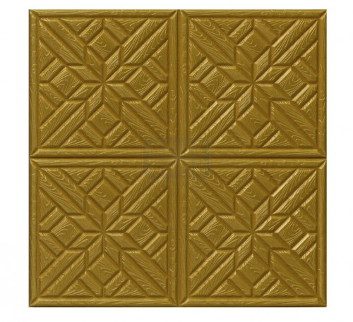 Топлоизолационно пано Square Wood Pattern 60x60x0.8 см