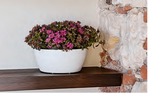 Кръгла кашпа VILA 25см