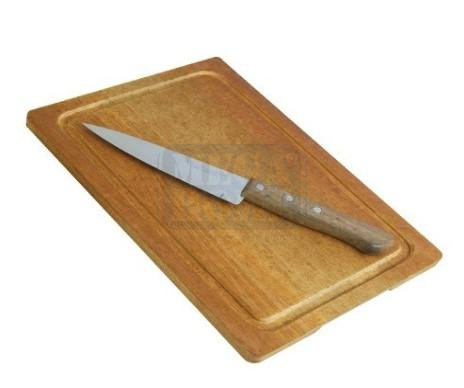 Комплект от дървена дъска 21x31см с нож (1556) SIMONAGGIO-CUCINA