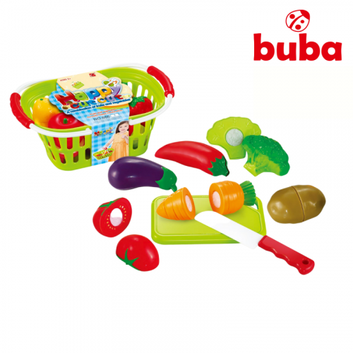 Детски малък комплект кошница с плодове Buba Shopping 666-27