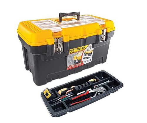 Куфар за инструменти с метална закопчалка Asrin plastik