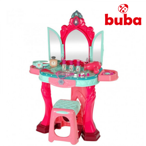 Тоалетка за деца Buba Beauty 008-989 Розово и тюркоаз