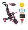 Детска триколка 4 в 1 Globber Trike Explorer розова-megahome.bg