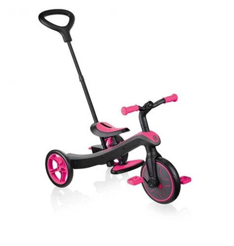 Детска триколка 4 в 1 Globber Trike Explorer розова