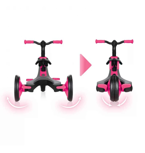 Детска триколка 4 в 1 Globber Trike Explorer розова