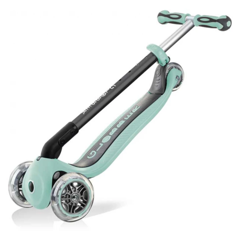 Тротинетка с родителски контрол 5в1 GO UP Deluxe Lights зелена
