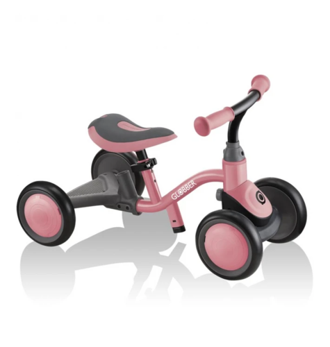 Колело за баланс Globber Learning bike 3 в 1 Deluxe розово