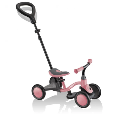 Колело за баланс Globber Learning bike 3 в 1 Deluxe розово
