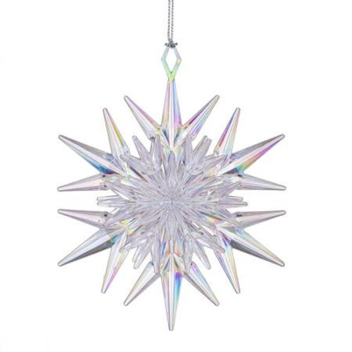 Висулка Коледна играчка снежинка WL117