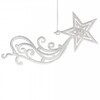Висулка Коледна играчка звезда злато/сребро-megahome.bg