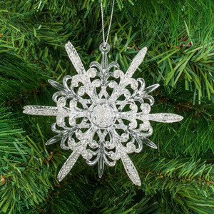 Висулка Коледна Играчка снежинка WL49 Висулка Коледна Играчка снежинка WL49