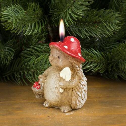 Коледна свещ таралеж Ежко Бежко MH148