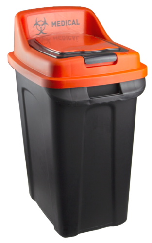 Кош за боклук разделно събиране Planet 50 литра различни цветове