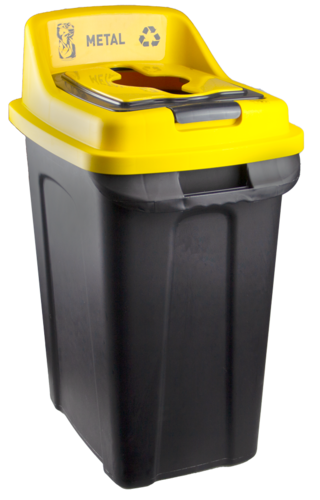 Кош за боклук разделно събиране Planet 50 литра различни цветове