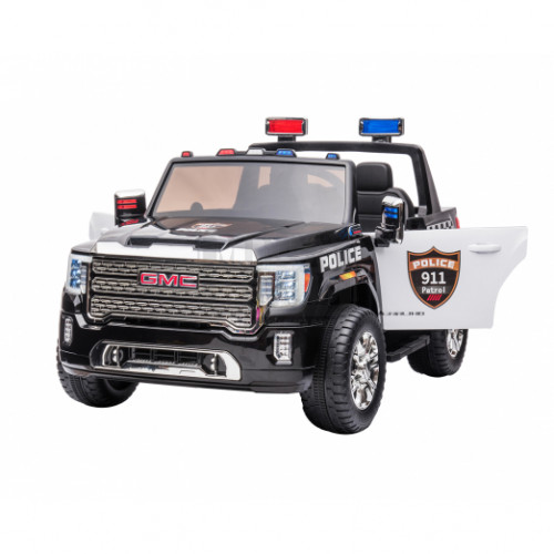 Детски акумулаторен джип Kikka Boo Licensed GMC Police Black